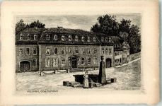 O5300 Weimar , Thür Goethehaus Verlag Carl Jander Radierung Künstlerkarte