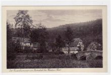 der Eisenhammer im Aumatal bei Weida i. Thüringen ungelaufen Gute Erhaltung.