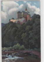 Künstlerkarte von Prof. Morgenstern. Schloß Friedland gelaufen 1916. Leichte Stempelspuren, sonst gut erhalten