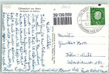 97199 W8703 Ochsenfurt - Marktszene Rathaus