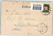 96215 W8620 Lichtenfels , Bay 1898 - Marktplatz Marktszene