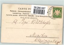 Fec. Ch. Scolik Wien - Trachten Erotik Liebespaar AK Fotomontage 1900
