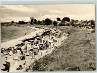 18551 O2344 Glowe , Rügen - Strand Strandkörbe