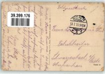 53639 W5330 Königswinter 1915 Gebrauchsspuren Drachenfels Wolkenburg Petersberg Seitenraddampfer