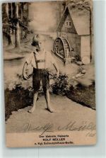 W1000 Berlin Mitte Rolf Müller in Der kleinste Heinerle Wassermühle Tracht Schauspielhaus Theaterschauspieler