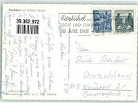 6370 Kitzbühel Foto AK Wilder Kaiser Kirche Brücke Tennis Sportplatz