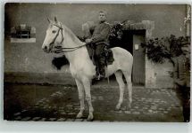 45000 Orleans - Berittener Soldat Ort handschriftlich
