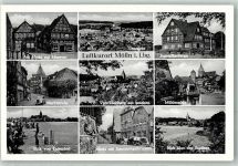23879 W2410 Mölln , Kr Hzgt Lauenb - Markt Museum Mühlenplatz Eulenspiegelbrunnen Jugendherberge