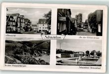 58332 W5830 Schwelm - Altmarkt an der Kölnerstraße Strandbad Oldtimer