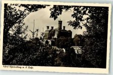 Schaumburg Schloss Foto AK mit Hotel Waldecker Hof