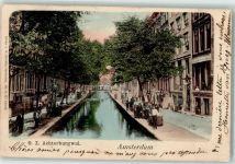 1001 Amsterdam 1901 - Achterburgwal