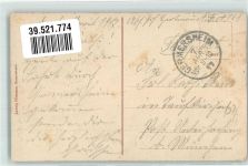 76726 W6728 Germersheim 1917 - Alter Stadteingang Treppe