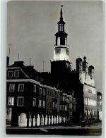 Posen Poznan - Rathaus bei Nacht