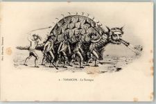 Tarascon Drache Die Tarasque Motiv Frankreich
