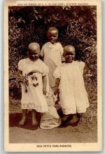 Blotzheim Kinder Puppe Schule der Missionen Schwarzafrikaner Gebrauchsspuren