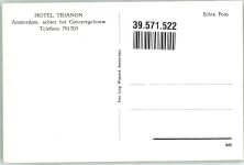 1001 Amsterdam Foto AK Hotel Trianin