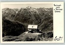 6283 Hippach-Schwendberg Foto AK Rastkogel Hütte Hüttenstempel