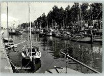 48015 Cervia Foto AK Hafen- Kanal