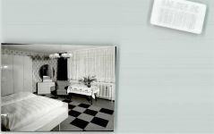 67471 W6738 Schwarzbach FOTO KEINE AK Pension Langguth Gästezimmer Foto Original aus Archiv eines Ansichtskartenverlags Ort handschriftlich