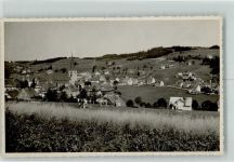 78136 W7745 Schonach im Schwarzwald Foto AK Kirche Kinder Kühe Ort lt. Fotograf
