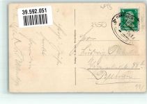 27568 W2850 Bremerhaven - Bürgermeister-Smidt-Denkmal Verlag E. Moisse Bahnpost Hannover Zug 318
