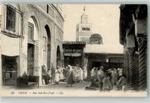 Tunis - Tracht Handlung Bazar Moschee Rue Sidi-Ben-Ziad