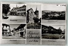 55566 W6553 Sobernheim - Marktplatz Saarstraße Diakonissenhaus Kuranlage