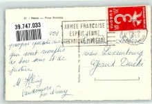 54000 Nancy 1959 Foto AK Foto Henry Place Stanislaus Denkmal Auto Oldtimer