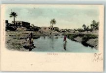 Gabès 1901 Gebrauchsspuren Waschfrauen