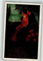 No. 273 Liebespaar im Licht des Mondes Reinthal u. Newman 1913 Mondschein
