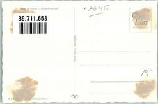 77694 W7640 Kehl Gebrauchsspuren Denkmal Ehrenfriedhof Foto AK