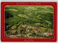 88364 W7962 Wolfegg , Allgäu 1993 - Fliegeraufnahme