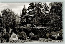 55566 W6553 Sobernheim Foto AK Marum-Park Denkmal Gedenkstein