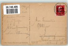 W8230 Bad Reichenhall Hochstaufen Künstlerkarte Compton, E. H. Gebrauchsspuren