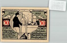 06667 O4850 Weißenfels , Saale 1921 Notgeldschein 50 Pfg Schusterstadt