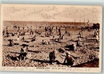 30100 Lido di Venezia 1928 Foto AK Schwimmbad Strand
