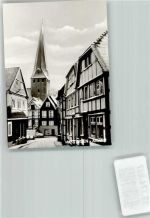 45525 W4320 Hattingen , Ruhr FOTO KEINE AK Foto Original aus Archiv eines Ansichtskartenverlags Winter Altstadt