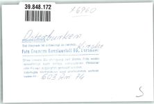 74706 W6960 Osterburken FOTO KEINE AK Kirche Ort handschriftlich Foto Original aus Archiv eines Ansichtskartenverlags