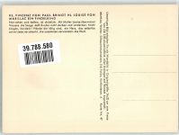 sign. Walter, Matthias Bild Nr. 47 Der heilige Vinzenz von Paul bringt der heiligen Louise von Marillac ein Findelkind Scherenschnitt Künstlerkarte