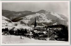 79677 W7869 Schönau im Schwarzwald Foto AK Winter