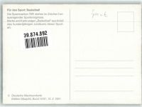 W1000 Berlin Mitte Frauenmannschaft Sondermarke Sonderstempel Basketball