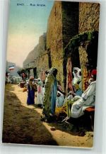 Nr. 8147 Rue Arabe Photochromie A.D.I.A. Volkstypen / Brauchtum Algerien