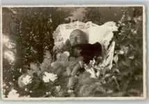 W8340 Pfarrkirchen , Niederbay Foto Huber Friedhof Privatfoto AK