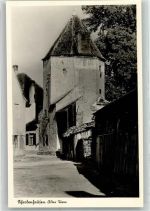 86529 W8898 Schrobenhausen Foto AK Alter Turm