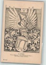 Dürers Wappen Verlag Ackermann Nr.2657 Dürer, A. Künstlerkarte