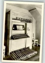 W5300 Bonn Orgel im Beethovenhaus Ort lt. Stempel Beethoven, L. van Privatfoto AK
