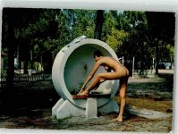 Montalivet les Bains Pin Up Foto AK