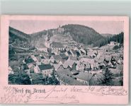72213 W7272 Berneck , Württ 1899 - Burg Kirche Berneck