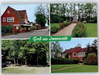 25885 W2251 Immenstedt , Nordfriesl - VIVO Markt , Kriegerdenkmal