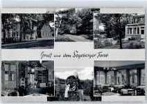 23826 W2361 Todesfelde - Kriegerdenkmal , Gasthaus zum Waidmannsheil